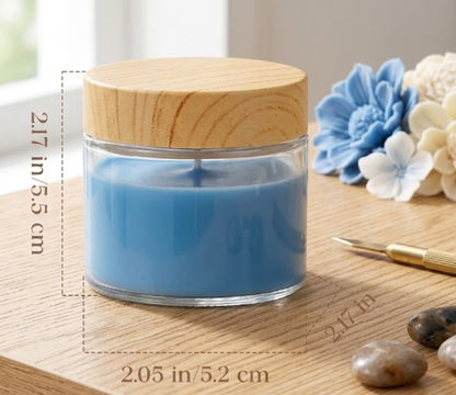 Baby Elephant Boy Baby Shower Candle Favors | Set of 10 Personalized Candles | Custom Wax Color & Scent